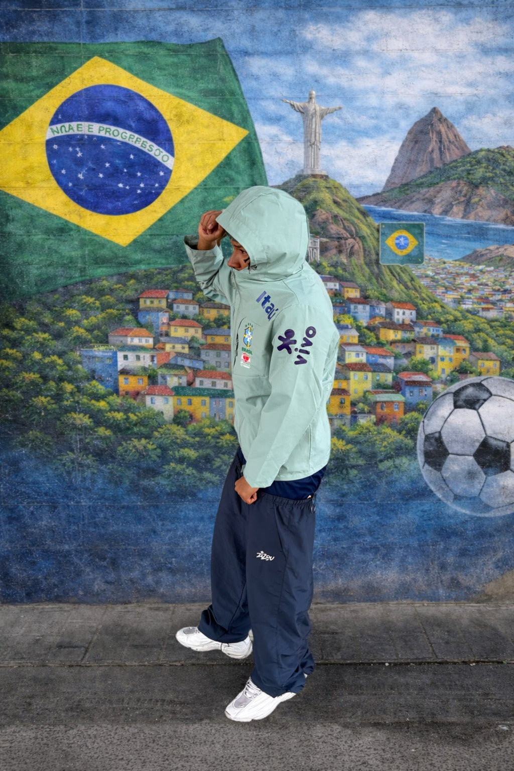 Brazil Waterproof Jacket - Green