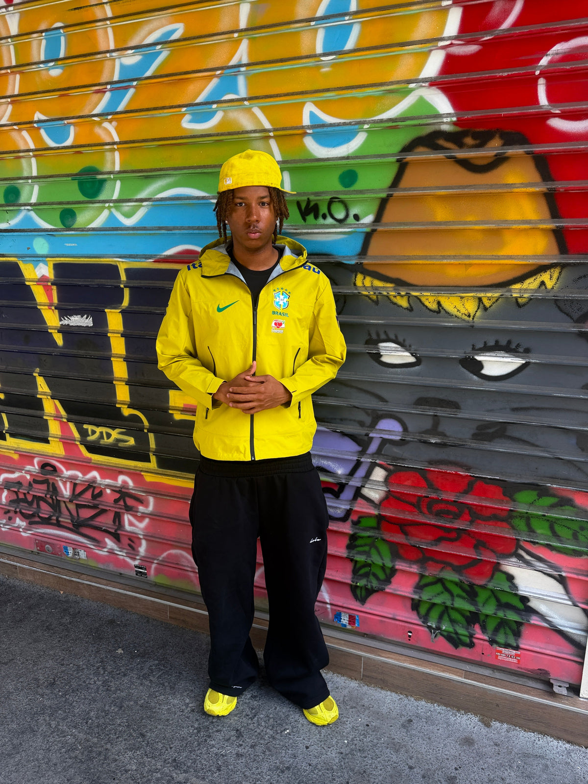 Brazil Waterproof Jacket - Yellow