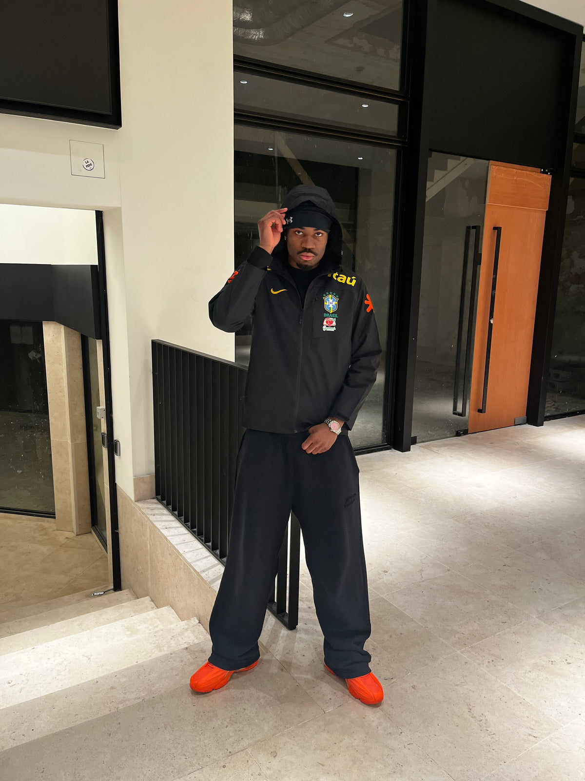 Brazil Waterproof Jacket - Black