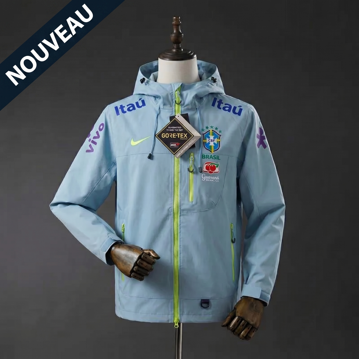 Brazil Waterproof Jacket - Royal Blue