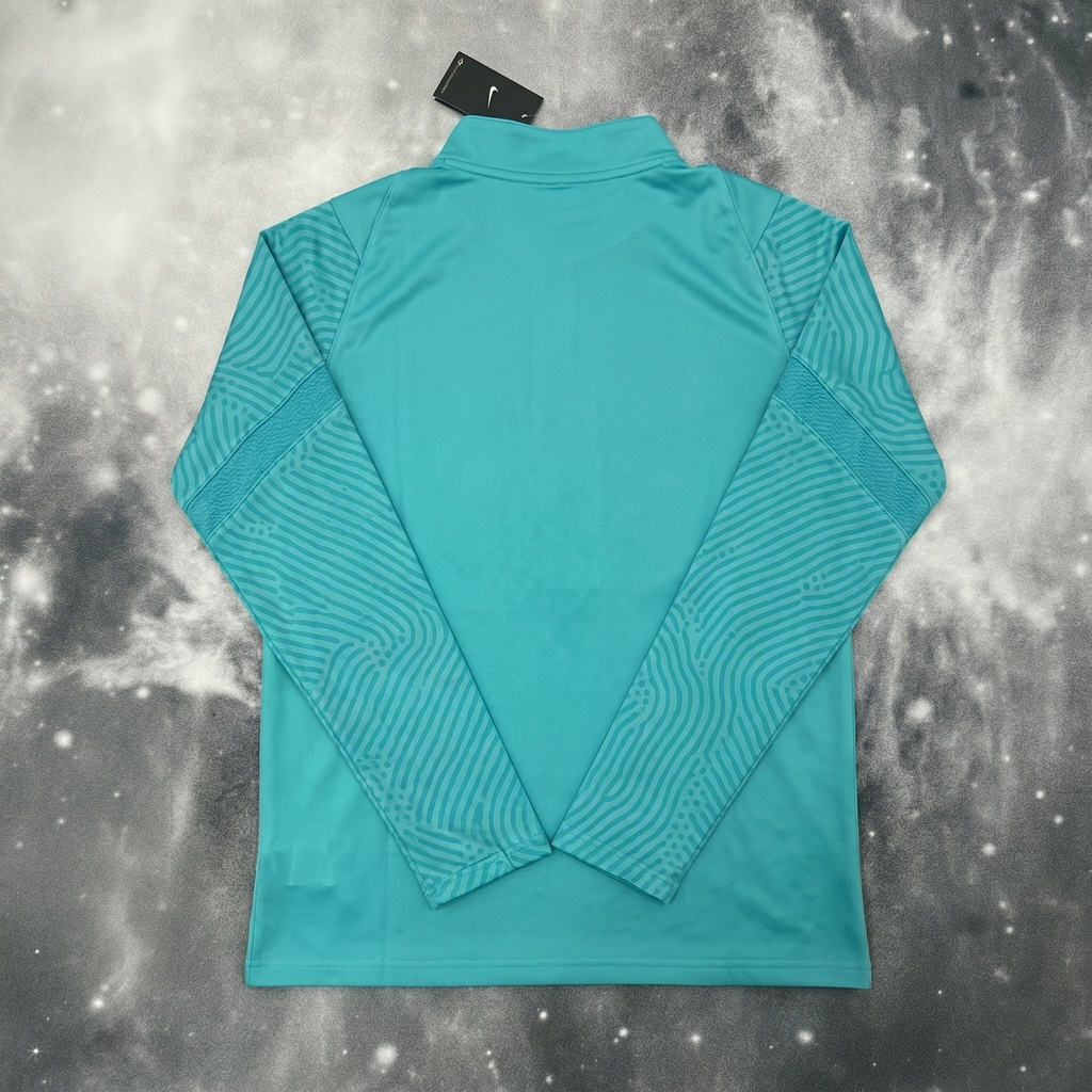 Brazil Zip-Up Sweater - Blue