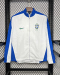 Brazil Retro 1994 Jacket - White & Blue